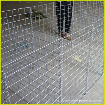 2016 vente chaude 50 * 50mm soudée Gabion Mesh / cage en pierre pour le fournisseur de porcelaine de soutènement